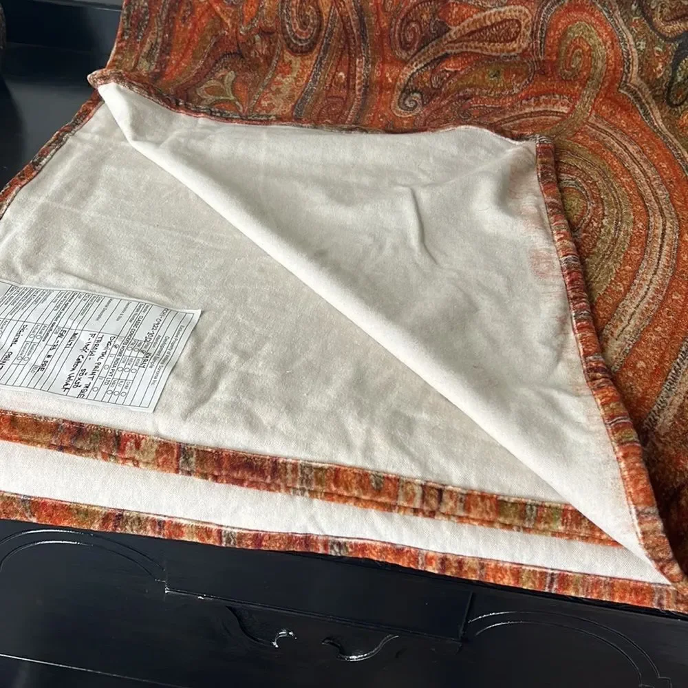 Pottery Barn Digital Print Table Throw
